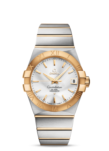 Omega Constellation Co-Axial 38 Stainless Steel / Yellow Gold / Silver